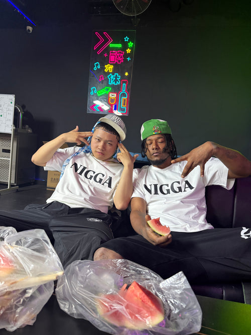 NIGGA SHIRT - WHITE